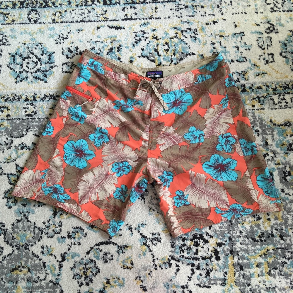 Patagonia men’s trunks.